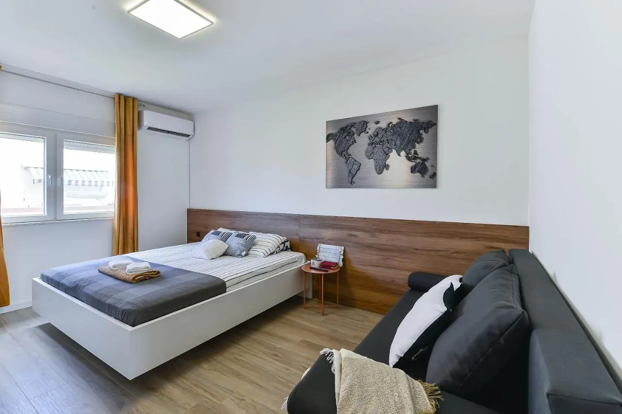 Crowonder Borik Apartment Near The Sea With 2 Balcony, Garden And Bbq Zara 0*,  Croazia